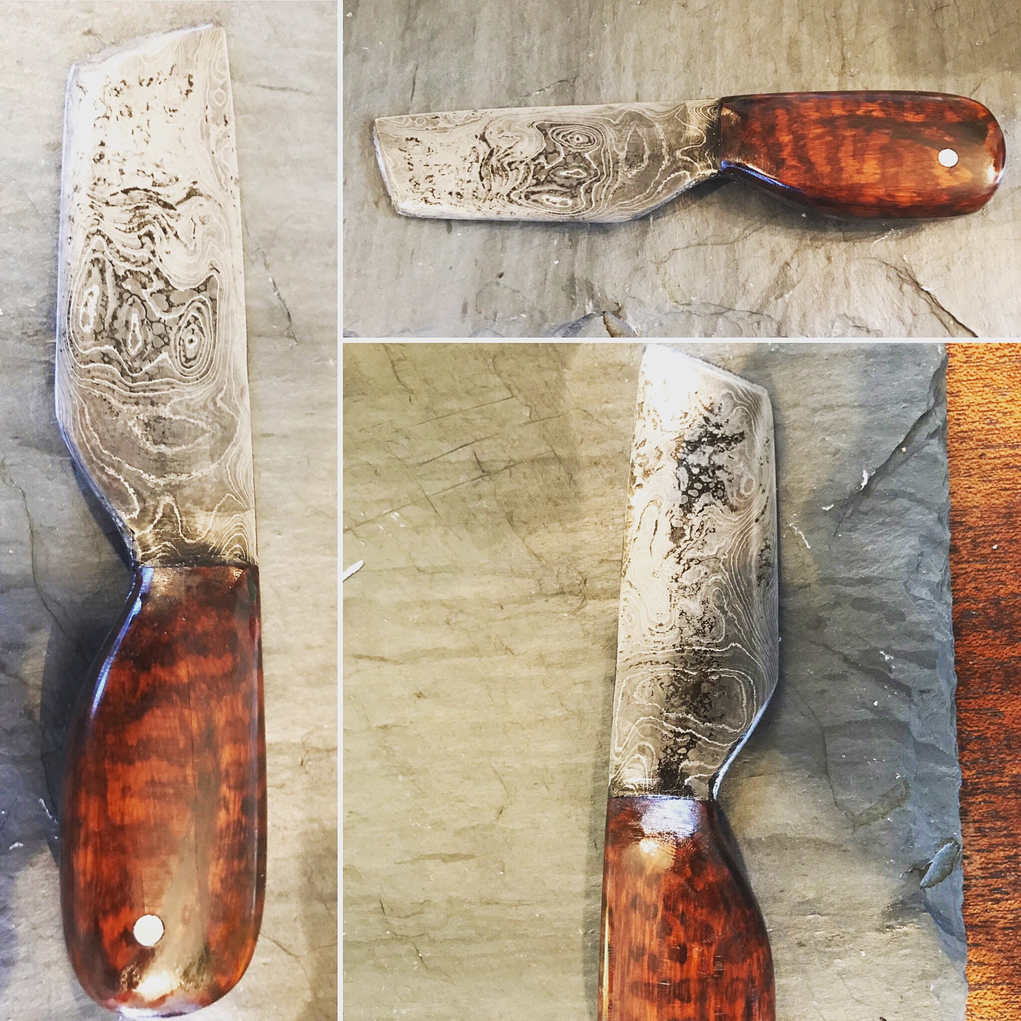 Damascus Steel Utility Knife